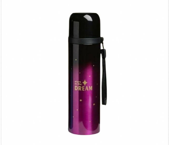Stainless Steel Flask 500Ml Pink Or Black - Zoom Image 1