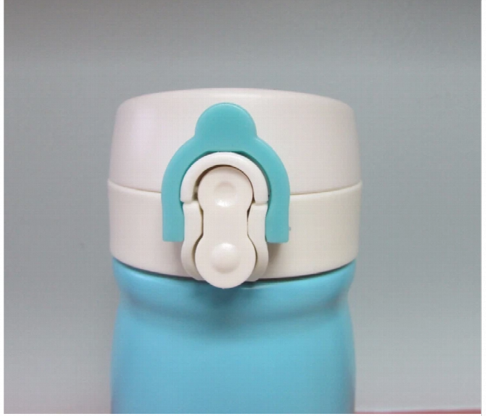 Stainless Steel Double Layer Vacuum Flask Thermos 500Ml Blue - Zoom Image 4