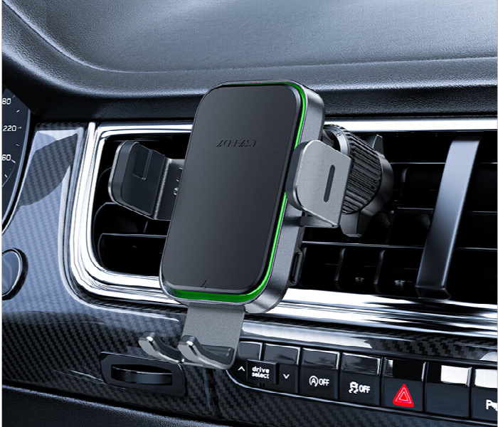 Car Phone Holder With Wireless Charger - Zoom Image 3
