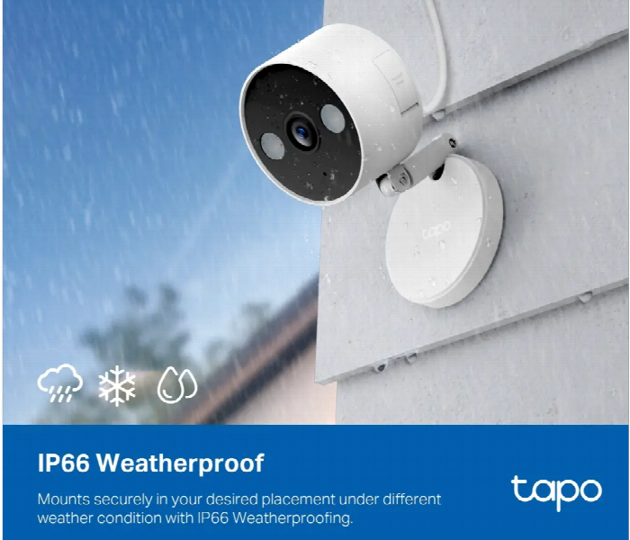 Tapo C120 Indoor Outdoor 2K Wifi Security Camera With Night Vision And Smart Ai - Zoom Image 4