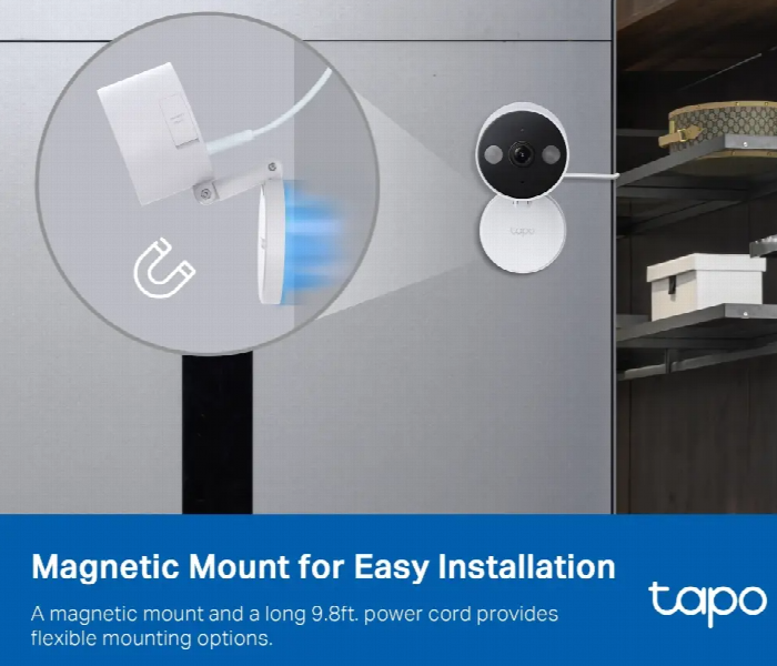 Tapo C120 Indoor Outdoor 2K Wifi Security Camera With Night Vision And Smart Ai - Zoom Image 1