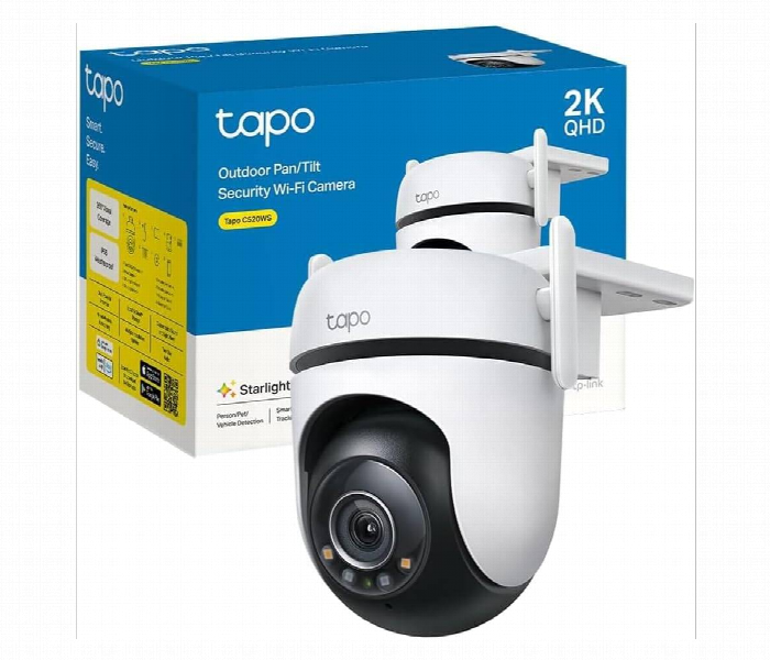 Tapo C520Ws Outdoor 2K Pan Tilt Wifi Security Camera With Color Night Vision Ai - Zoom Image 2