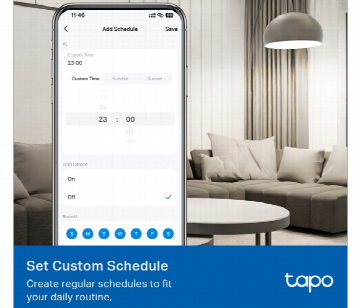 Tapo L520E Smart Wifi Light Bulb Daylight Dimmable With Schedule And Voice Control - Zoom Image 4