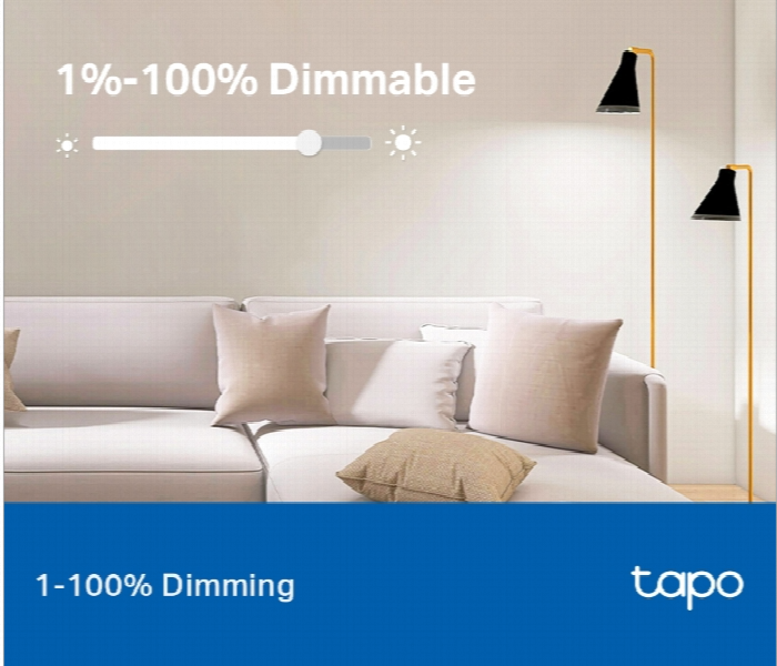 Tapo L520E Smart Wifi Light Bulb Daylight Dimmable With Schedule And Voice Control - Zoom Image 5