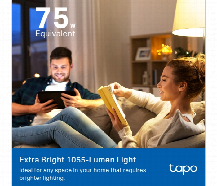 Tapo L535E Smart Wifi Multicolor Light Bulb 1055 Lumens With Matter And Voice Control - Zoom Image 3