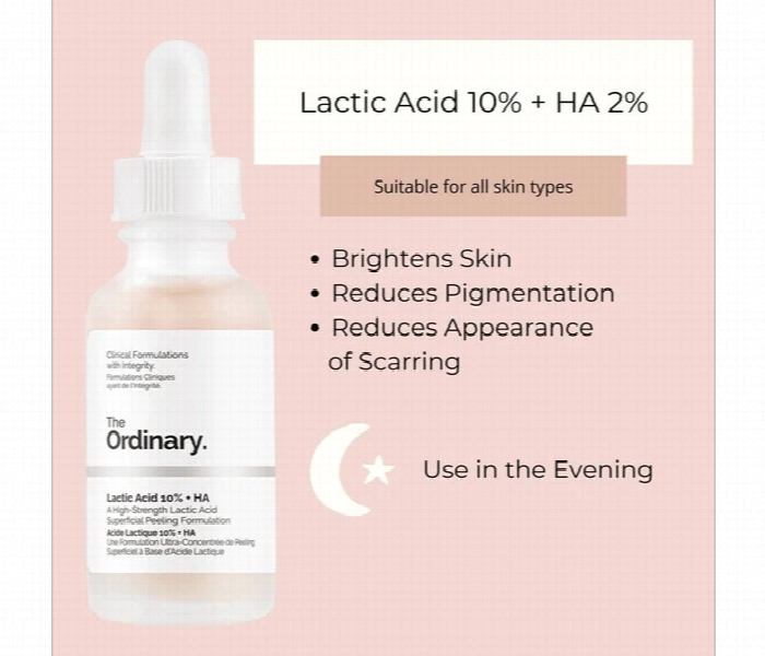 The Ordinary Lactic Acid 10 Ha Serum - Zoom Image 1
