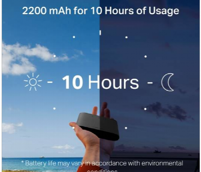 Mercusys Mt110 4G Lte Mobile Wifi Hotspot With 10 Device Support And 10 Hour Battery - Zoom Image 4