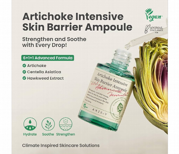Axis Y Artichoke Barrier Ampoule 30Ml - Zoom Image 2