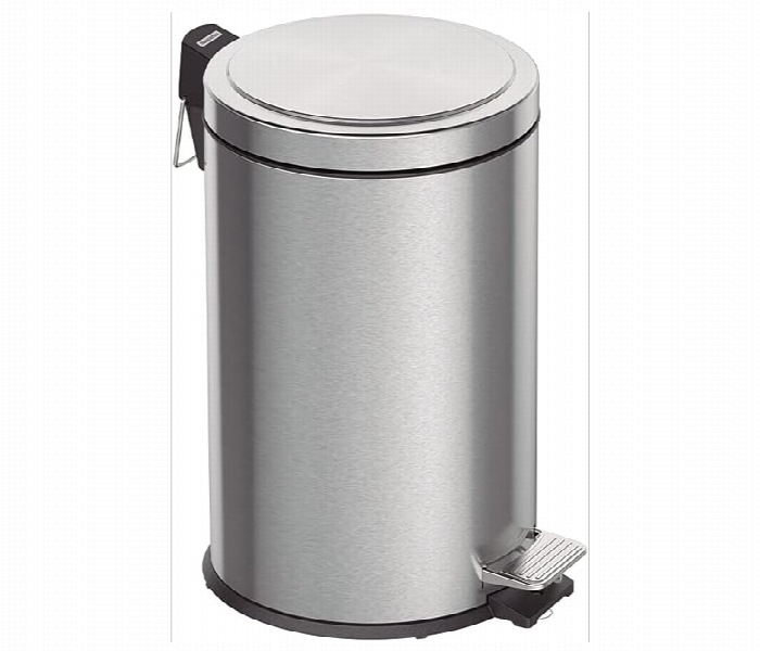 Tramontina 94538505 Stainless Steel Pedal Bin Brasil Plus 5 Litre - Zoom Image 1