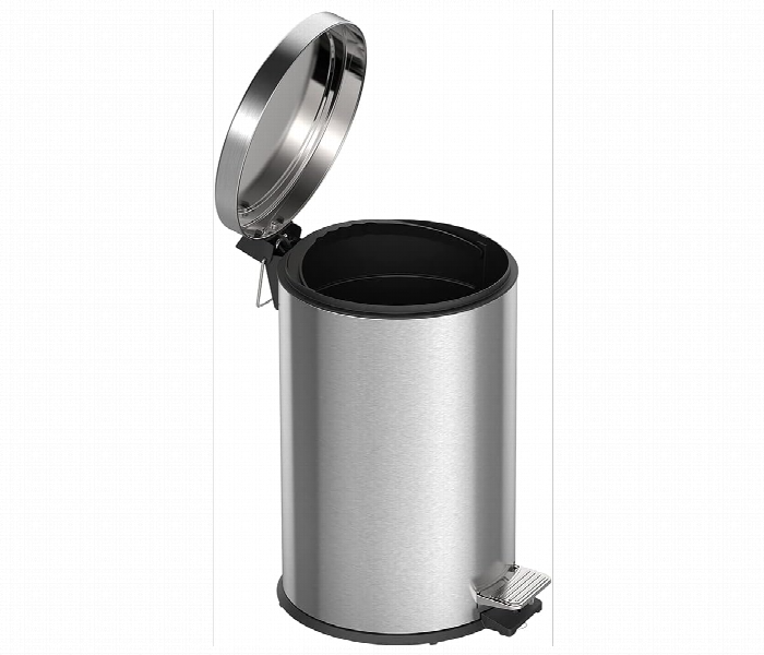 Tramontina 94538505 Stainless Steel Pedal Bin Brasil Plus 5 Litre - Zoom Image 2