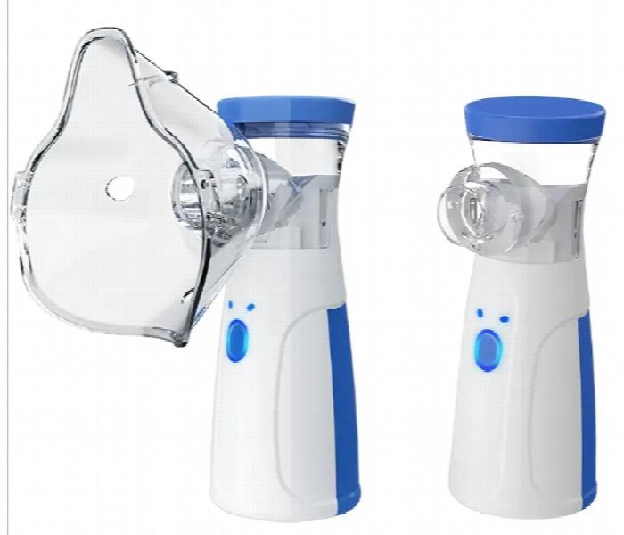 Bundle Of Portable Mesh Nebulizer And Automatic Digital Blood Pressure Monitor For Kids Adults Home And Travel Use - Zoom Image 2
