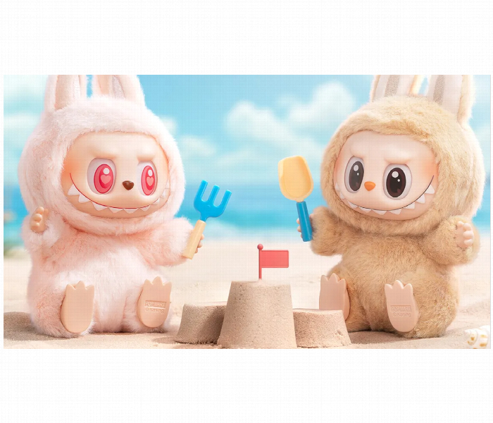Pack Of 2 Labubu Energy Monster Blind Box Vinyl Keychains Surprise Collectible Characters - Zoom Image 2
