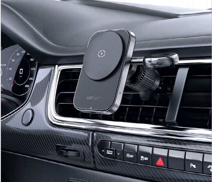 Acefast 2 In 1 In Car Magnetic Holder Two Wireless Charging Areas - Zoom Image 5