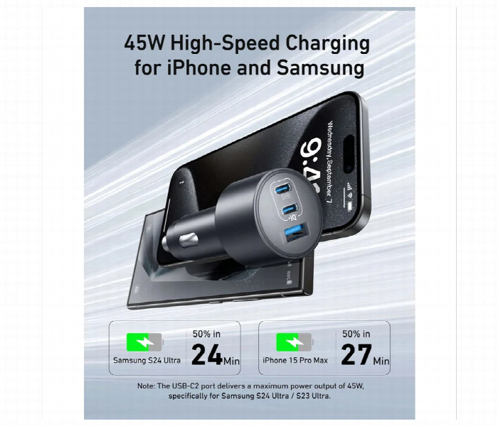 Anker Car Charger 167.5W 3 Ports - Zoom Image 2