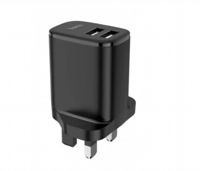 Hoco Dc16 Dual Port Usb Fast Charger Adapter Uk - Zoom Image 2