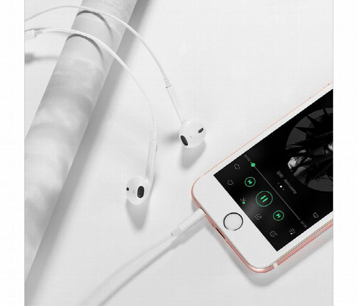 Hoco Crystal Joy Type C Wire Controlled Digital Earphones With Microphone - Zoom Image 9