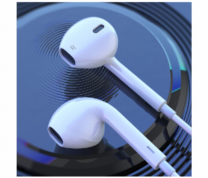 Hoco Crystal Joy Type C Wire Controlled Digital Earphones With Microphone - Zoom Image 3