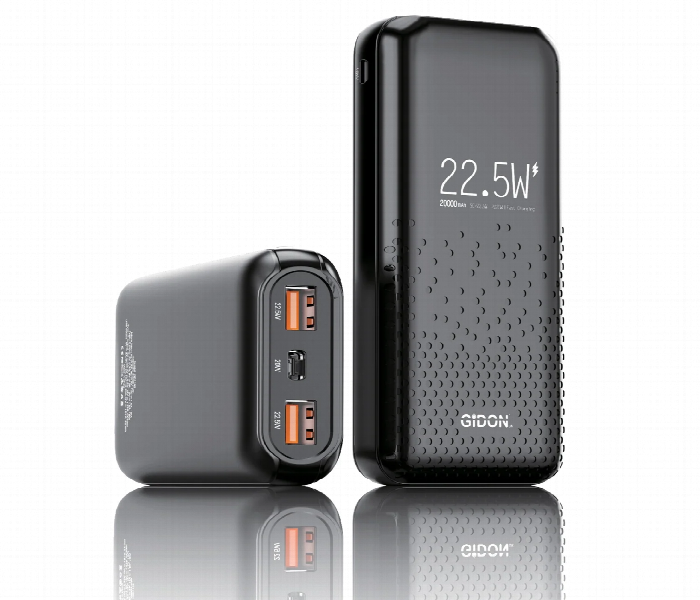 Gidon Power Bank 20000Mah High Capacity Portable Charger Gd1102 - Zoom Image