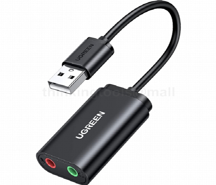 Ugreen Usb 2.0 External Sound Adapter - Zoom Image 1