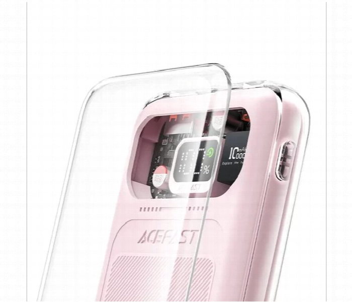 Power Bank Acefast M1 Exploration Series 30W 10000 Mah Cherry Blossom - Zoom Image 5