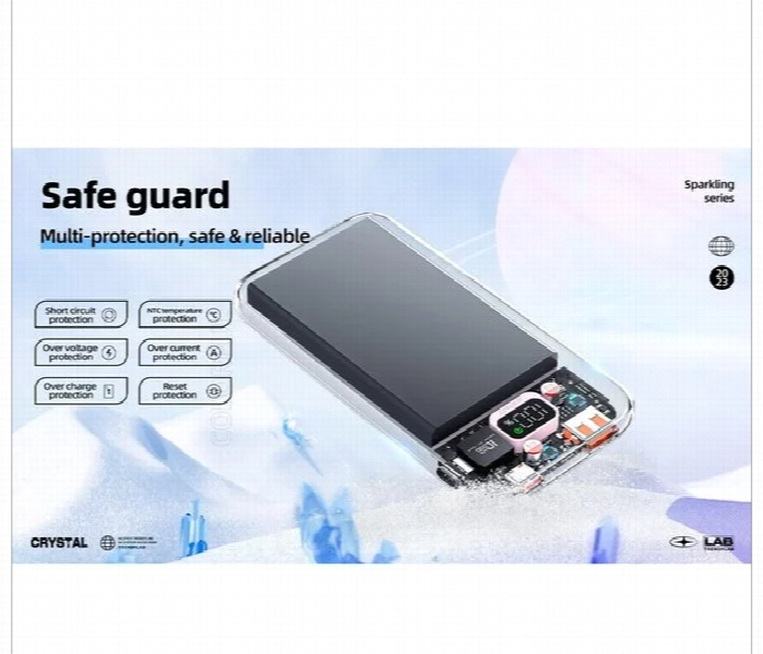 Power Bank Acefast M1 Exploration Series 30W 10000 Mah Cherry Blossom - Zoom Image 7