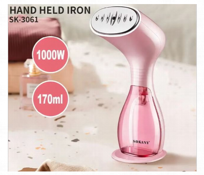 Portable Handheld Clothes Steamer Wrinkle Remover With Detachable Water Tank Fast Heat Up For Home And Travel - Zoom Image 4