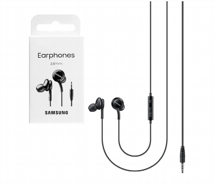 Samsung Earphones In Black With Replacement Ear Tips Ud - Zoom Image 5