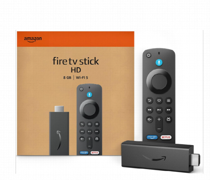 Amazon Firetv Stick Hd 8Gb With Wi Fi 5 Black - Zoom Image 1