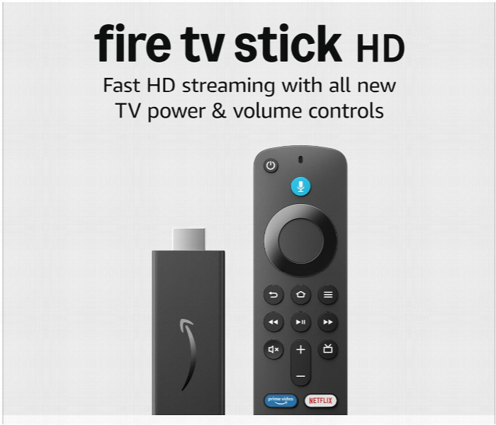 Amazon Firetv Stick Hd 8Gb With Wi Fi 5 Black - Zoom Image 3