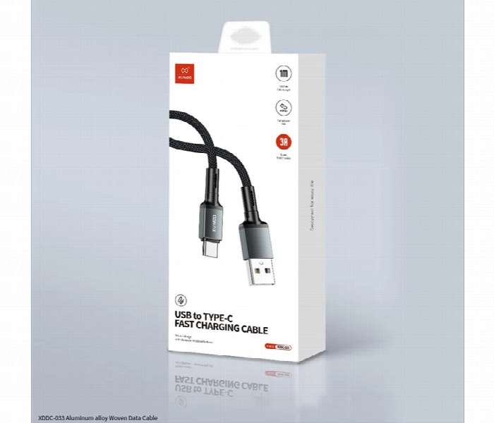 Xundd 1M Usb A To Type C Cable Fast Charging Cable Aluminum Alloy - Zoom Image 4