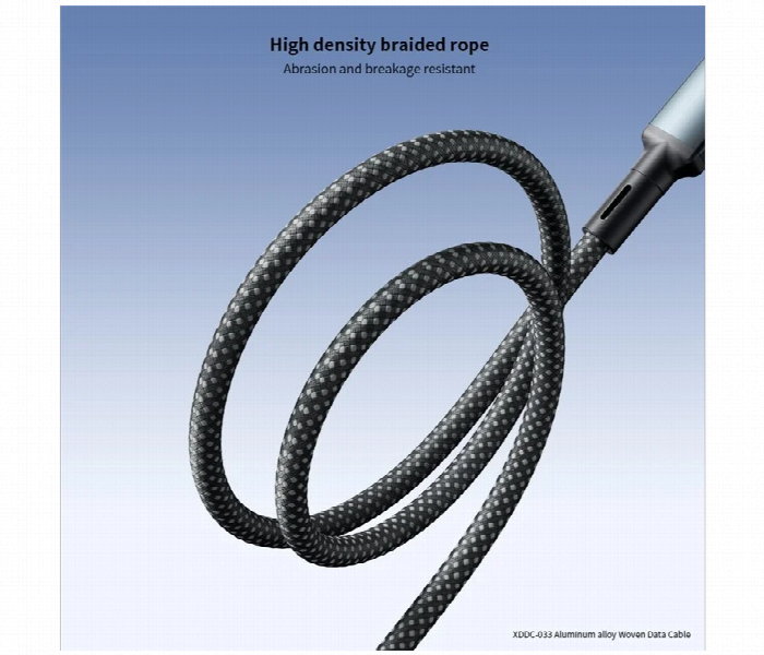 Xundd 1M Usb A To Type C Cable Fast Charging Cable Aluminum Alloy - Zoom Image 2