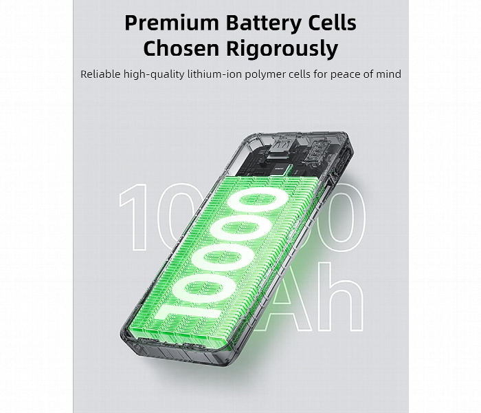 Romos  Fast Charging Power Bank 10000 Mah Capacity - Zoom Image 4