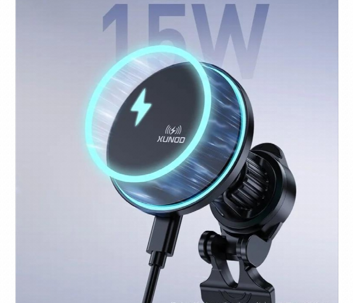 Xundd 15W Magnetic Car Wireless Charging - Zoom Image 5