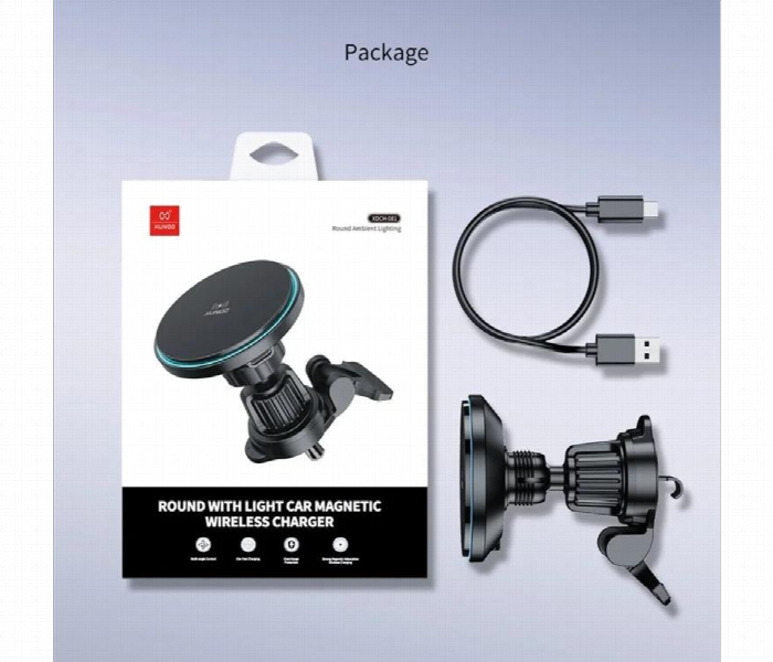 Xundd 15W Magnetic Car Wireless Charging - Zoom Image 3