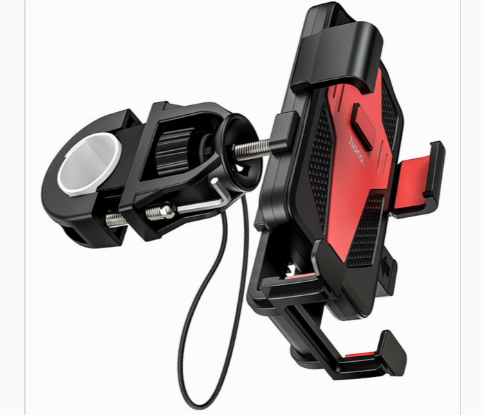 Hoco Motorcycle Universal Holder Black Red - Zoom Image 4