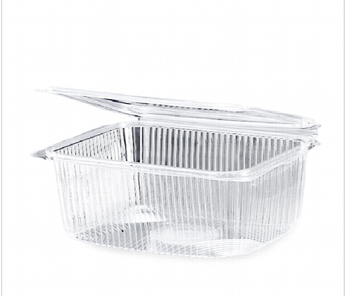 Clear Hinged Container 64 Oz Q Pac 1X10  Chct64 - Zoom Image