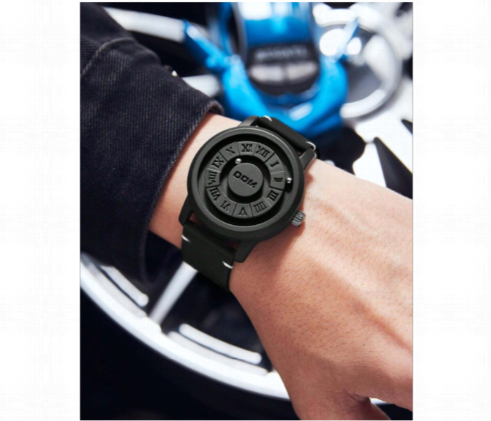 Trending New Mens Creative Magnetic Scrolling Beads Quartz Watch For Men Waterproof Watches - Zoom Image 2