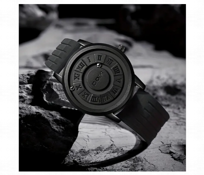 Trending New Mens Creative Magnetic Scrolling Beads Quartz Watch For Men Waterproof Watches - Zoom Image 1