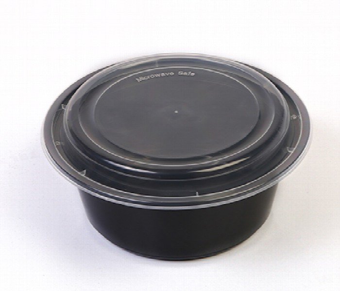 Q Pac Micro 40 Oz Round Black Base 1X5  Br040 - Zoom Image