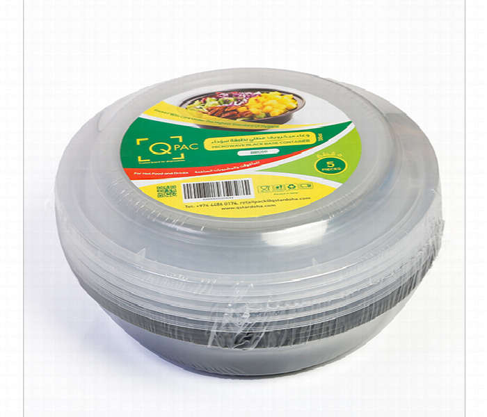 Q Pac Micro 16 Oz Round Black Base 1X5  Br016 - Zoom Image