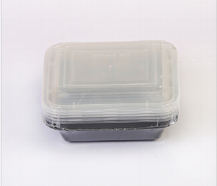 Q Pac Microwave 12 Oz Rectangle Container 1X5 Piece  Mcr12 - Zoom Image