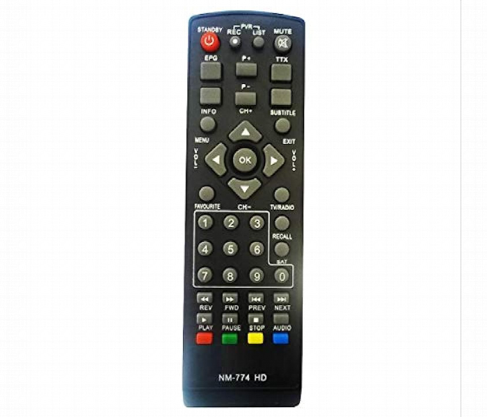 Newmax Nm 774 Hd Remote Control - Zoom Image