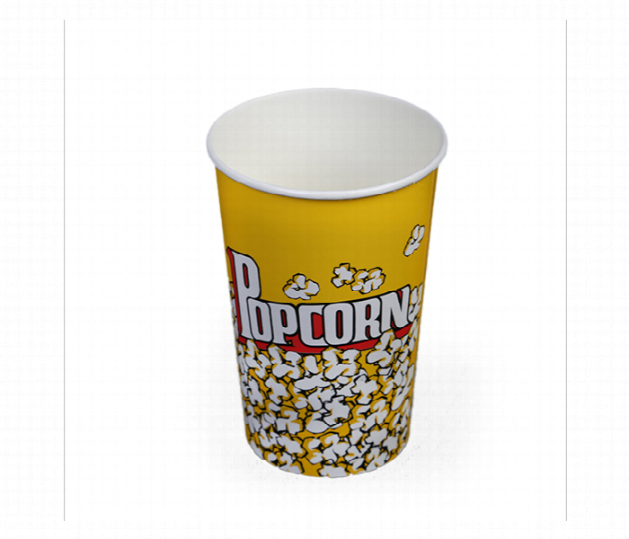 Q Pac Paper Popcorn 46 Oz Tub 25 Pieces  Pp46T25 - Zoom Image