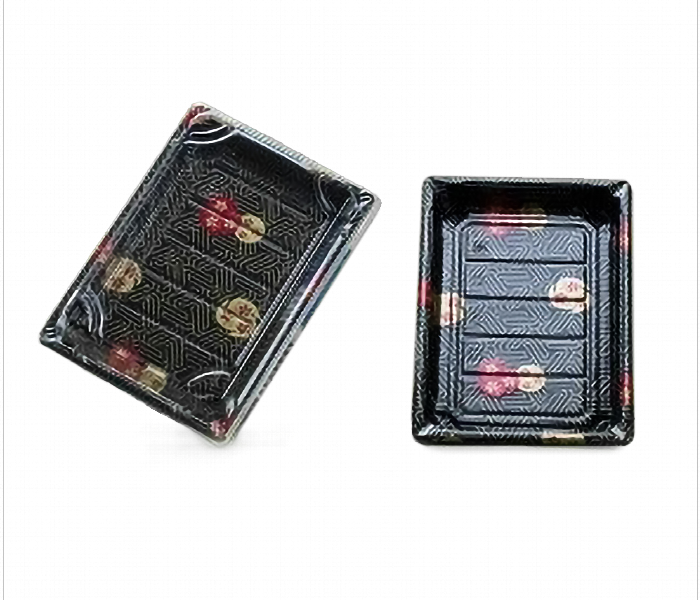 Q Pac Sushi 25  Su4  Plastic Tray 1 X 50 Pieces  S25Pt50 - Zoom Image