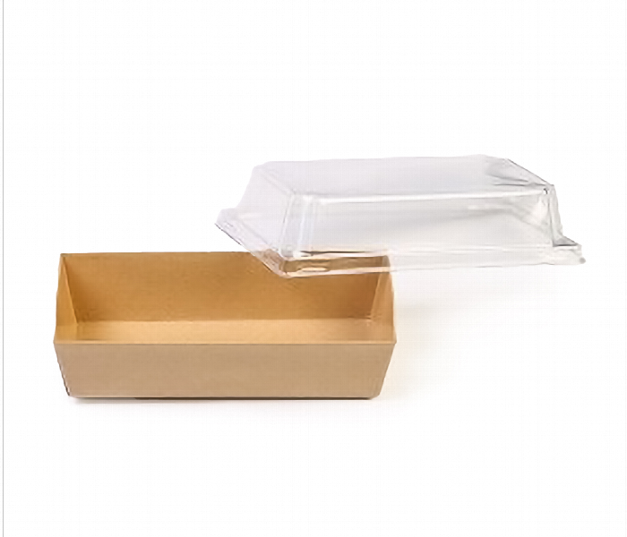 Q Pac Kraft Sushi Tray Medium 1X25 Pieces  Kstmmx25 - Zoom Image