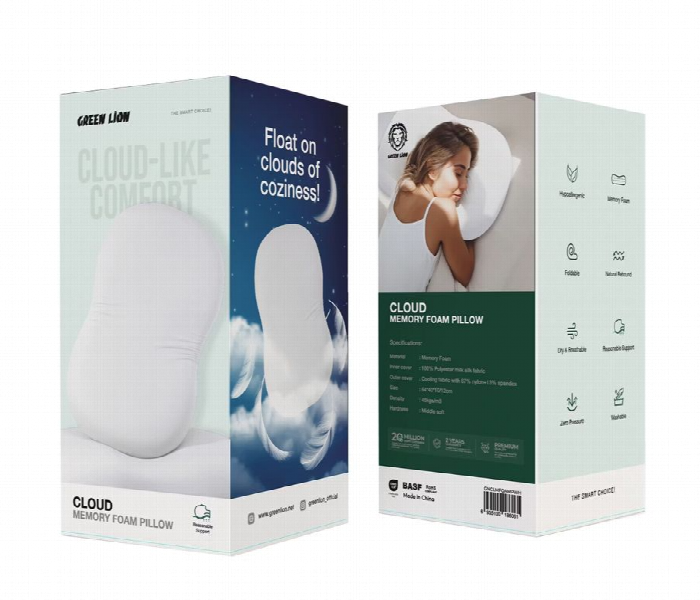 Green Lion Cloud Memory Foam Pillow - Zoom Image 3