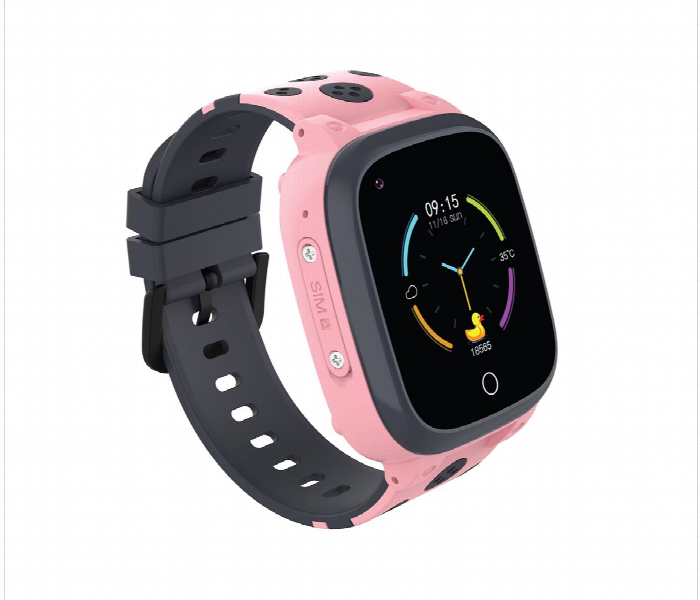 Porodo 4G Kids Smart Watch With Video Call Pink - Zoom Image 3