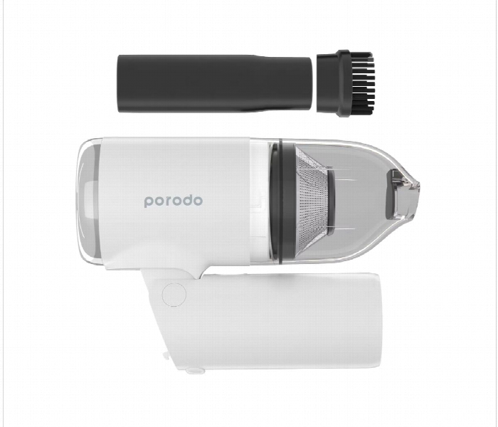 Porodo Lifestyle Portable Mini Folding Vacuum Cleaner White - Zoom Image 1