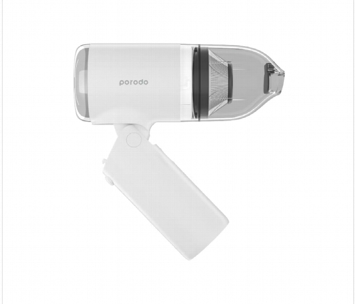 Porodo Lifestyle Portable Mini Folding Vacuum Cleaner White - Zoom Image 2