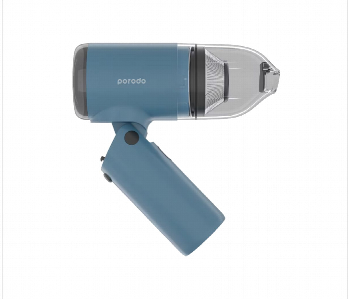 Porodo Lifestyle Portable Mini Folding Vacuum Cleaner Blue - Zoom Image 2
